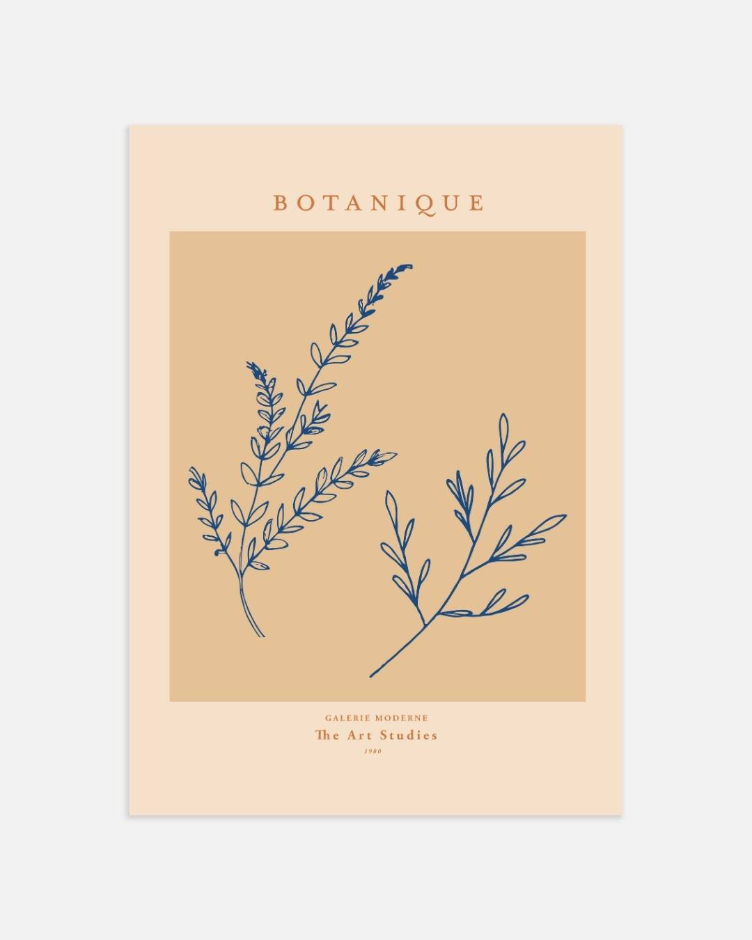 Botanische bloemen Poster – portret wanddecoratie van WallArtistic