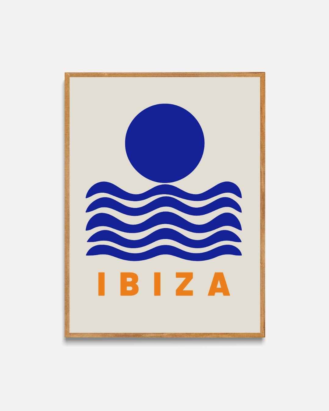 Ibiza Poster – portret poster als wanddecoratie