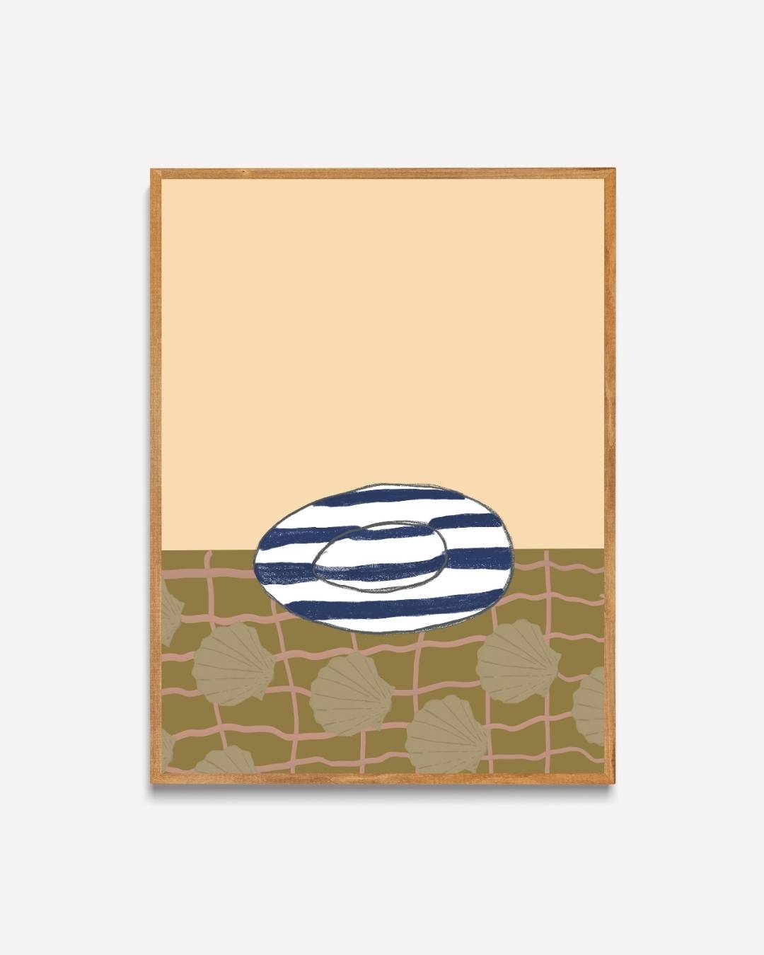 Minimalistische keukenkunst Poster – portret poster als wanddecoratie