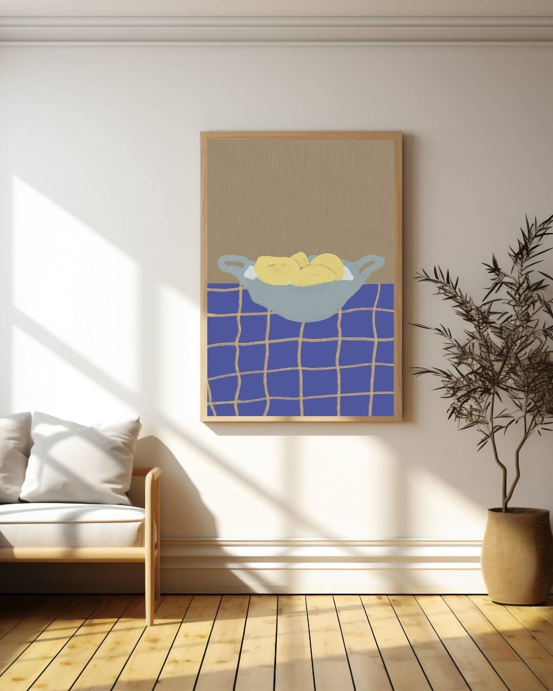 Stilleven citroenen Poster – staande poster voor modern interieur
