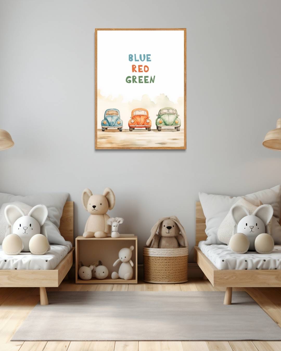 Kleurrijke kevers Poster – staande poster voor modern interieur