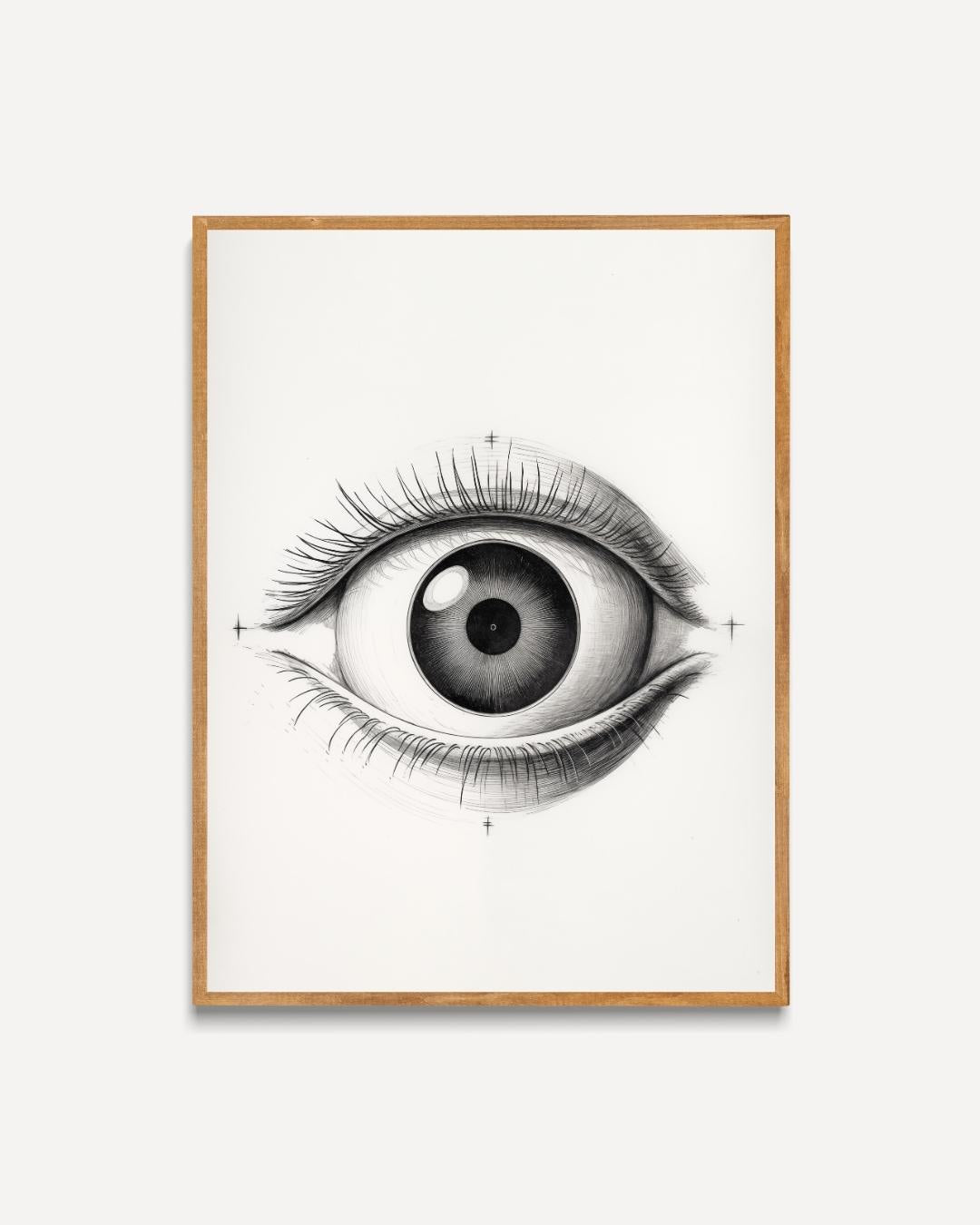 Oog voor Detail Poster – portret poster als wanddecoratie