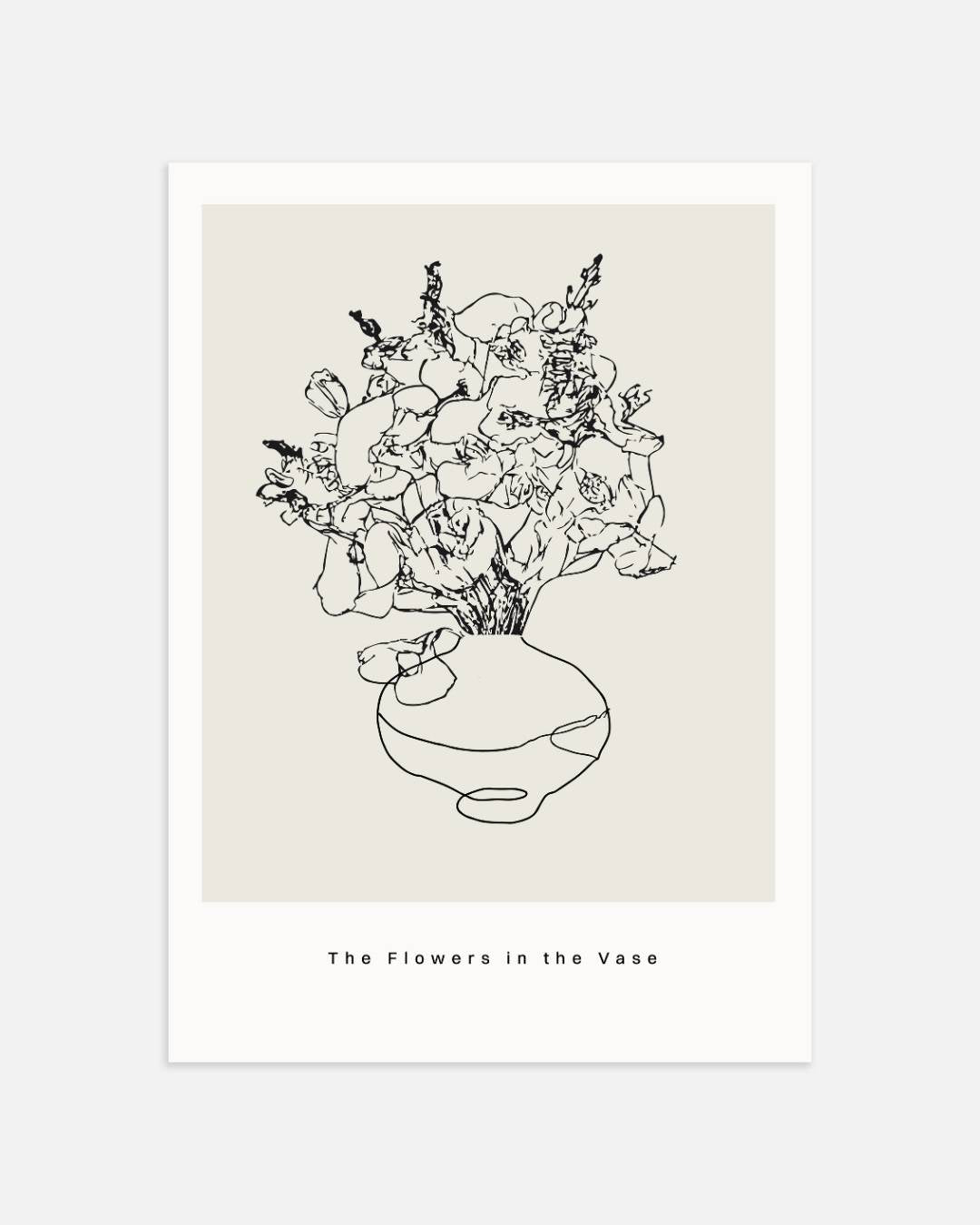Botanica bloemen Poster Kunstwerk – portret wanddecoratie van WallArtistic