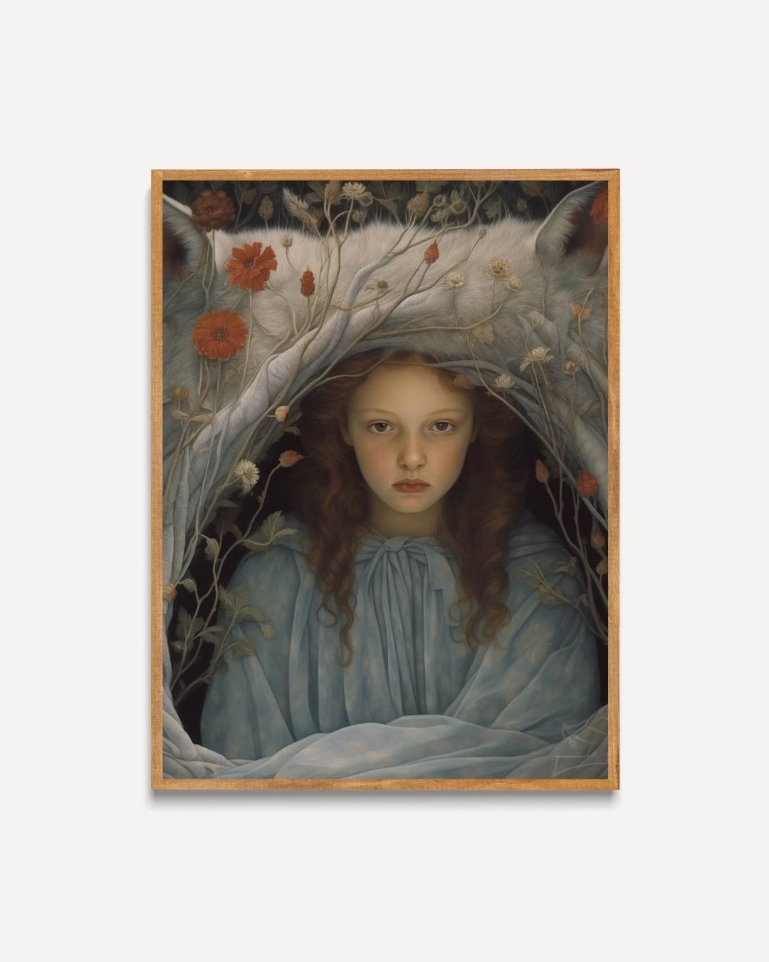 Mystieke harmonie Poster – portret poster als wanddecoratie
