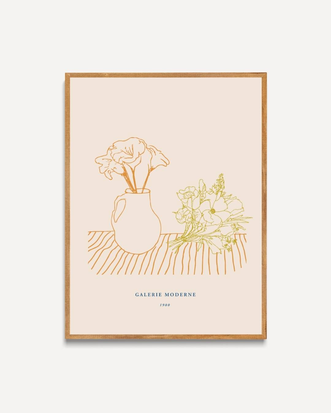 Bloemenstilleven Poster – portret poster als wanddecoratie