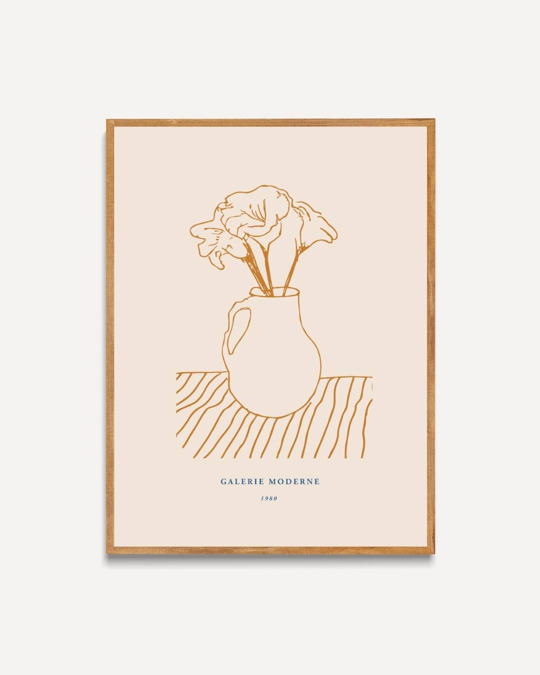 Zachte botanica Poster – portret poster als wanddecoratie