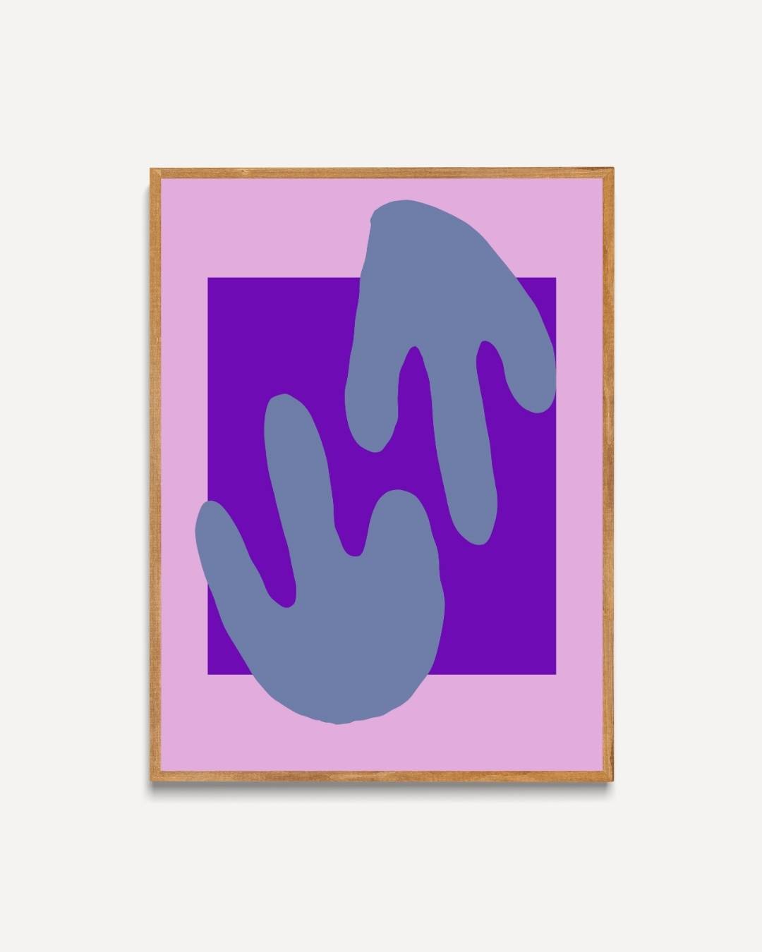 Abstract duality Poster – portret poster als wanddecoratie