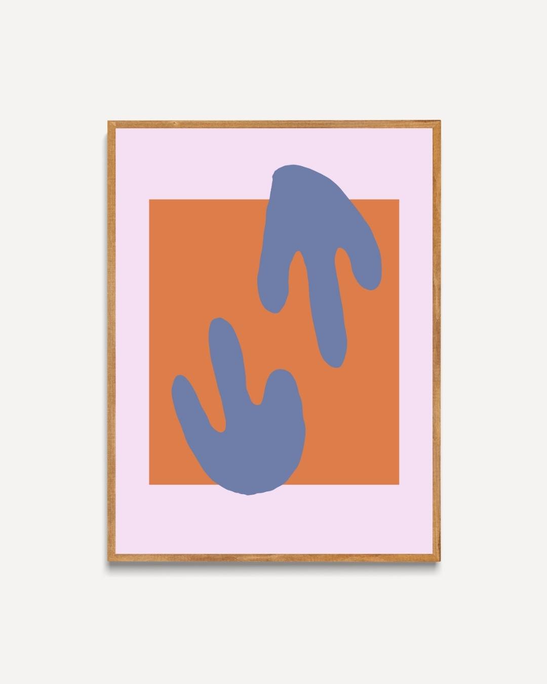 Abstract harmony Poster – portret poster als wanddecoratie