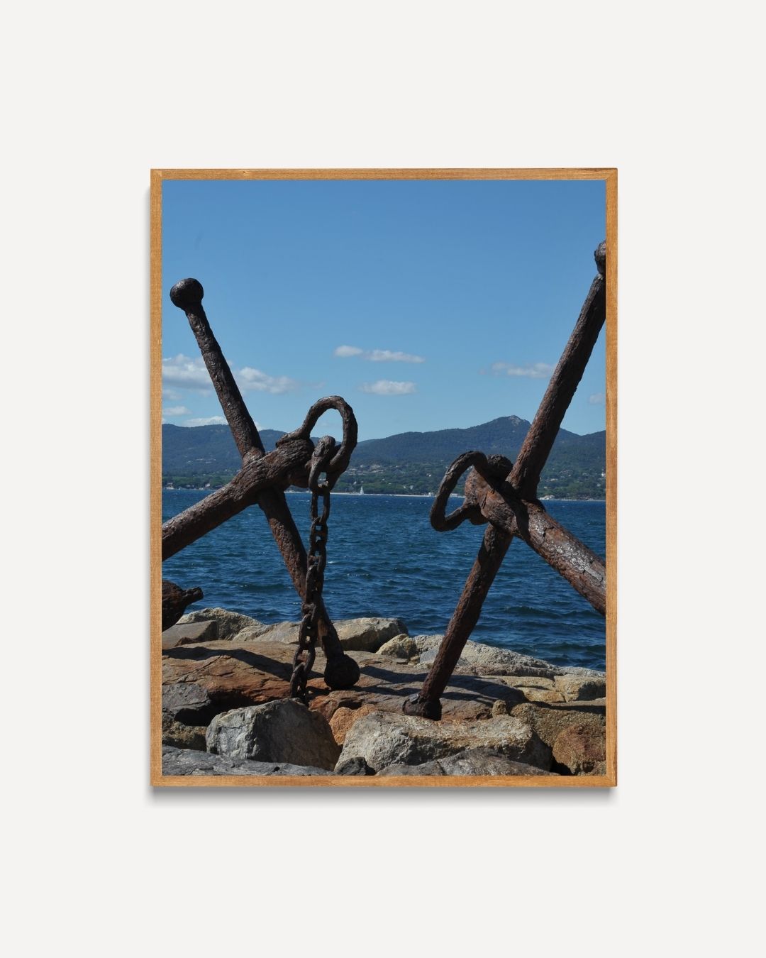 Ankers aan de kust Poster – portret poster als wanddecoratie