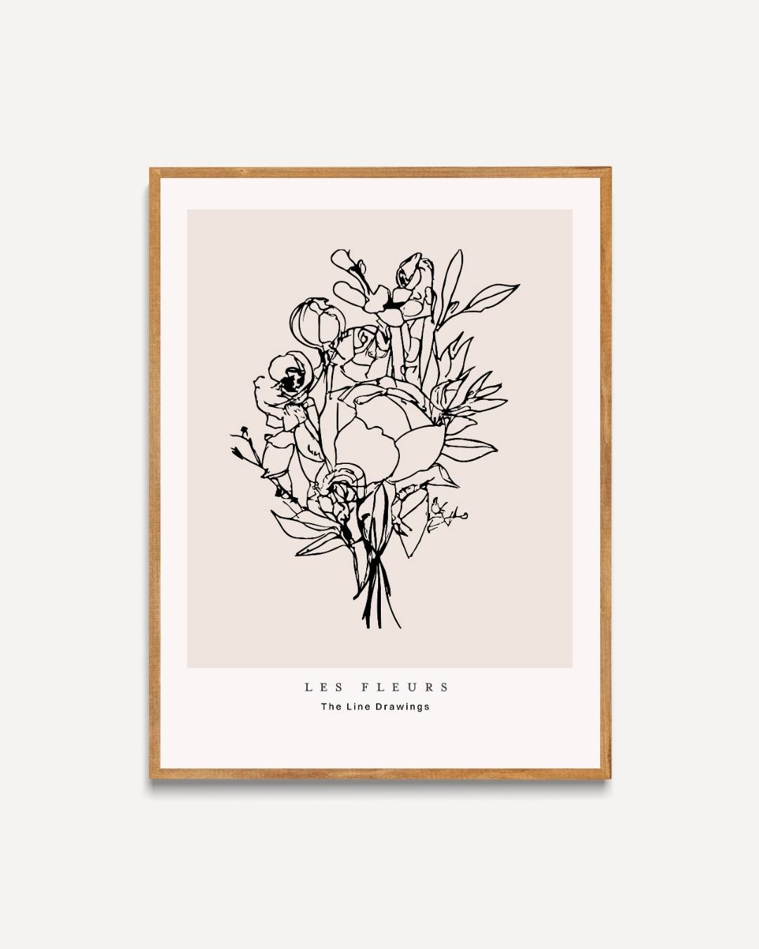 Romantische bloesem Poster – portret poster als wanddecoratie