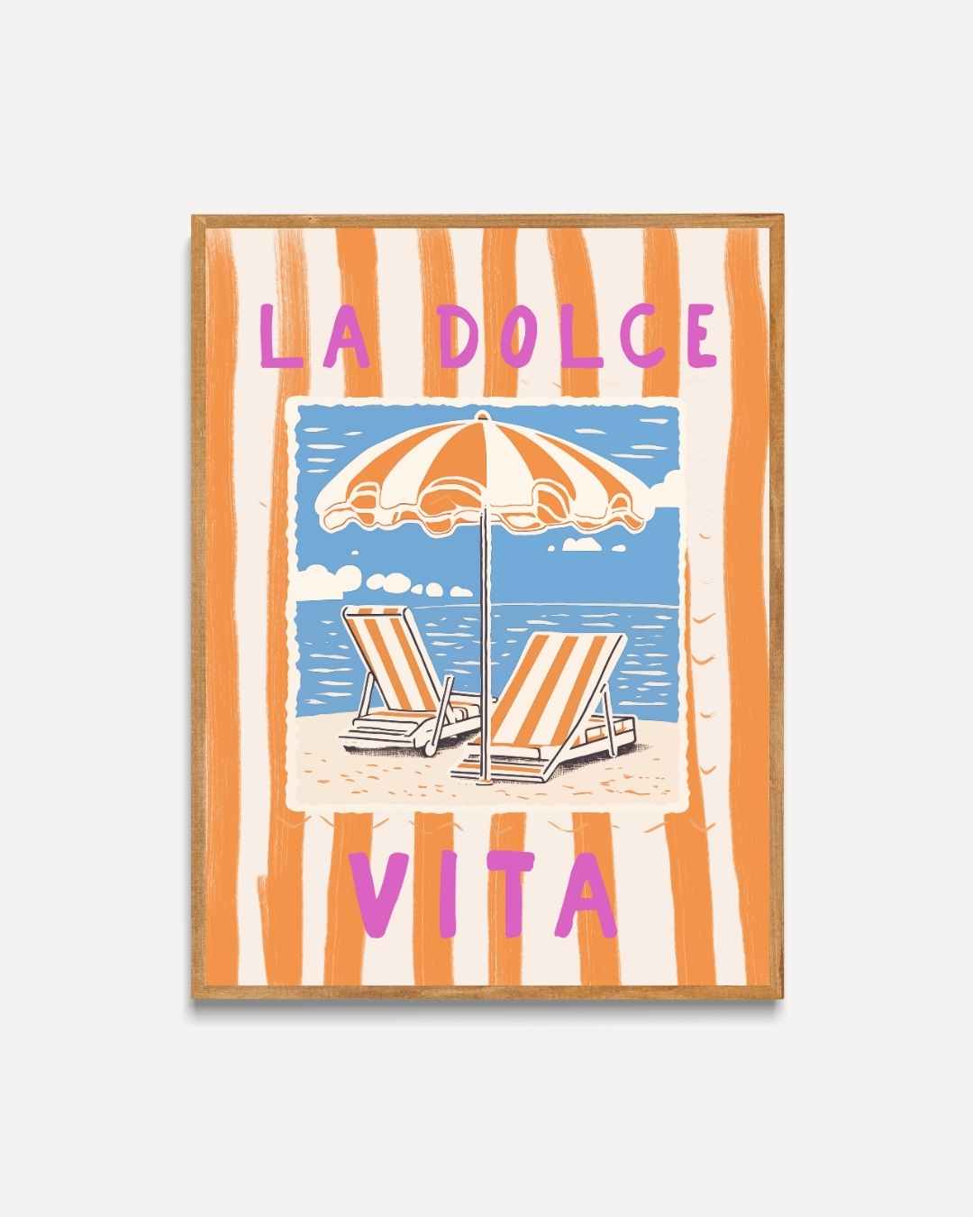 La Dolce Vita Poster – portret poster als wanddecoratie