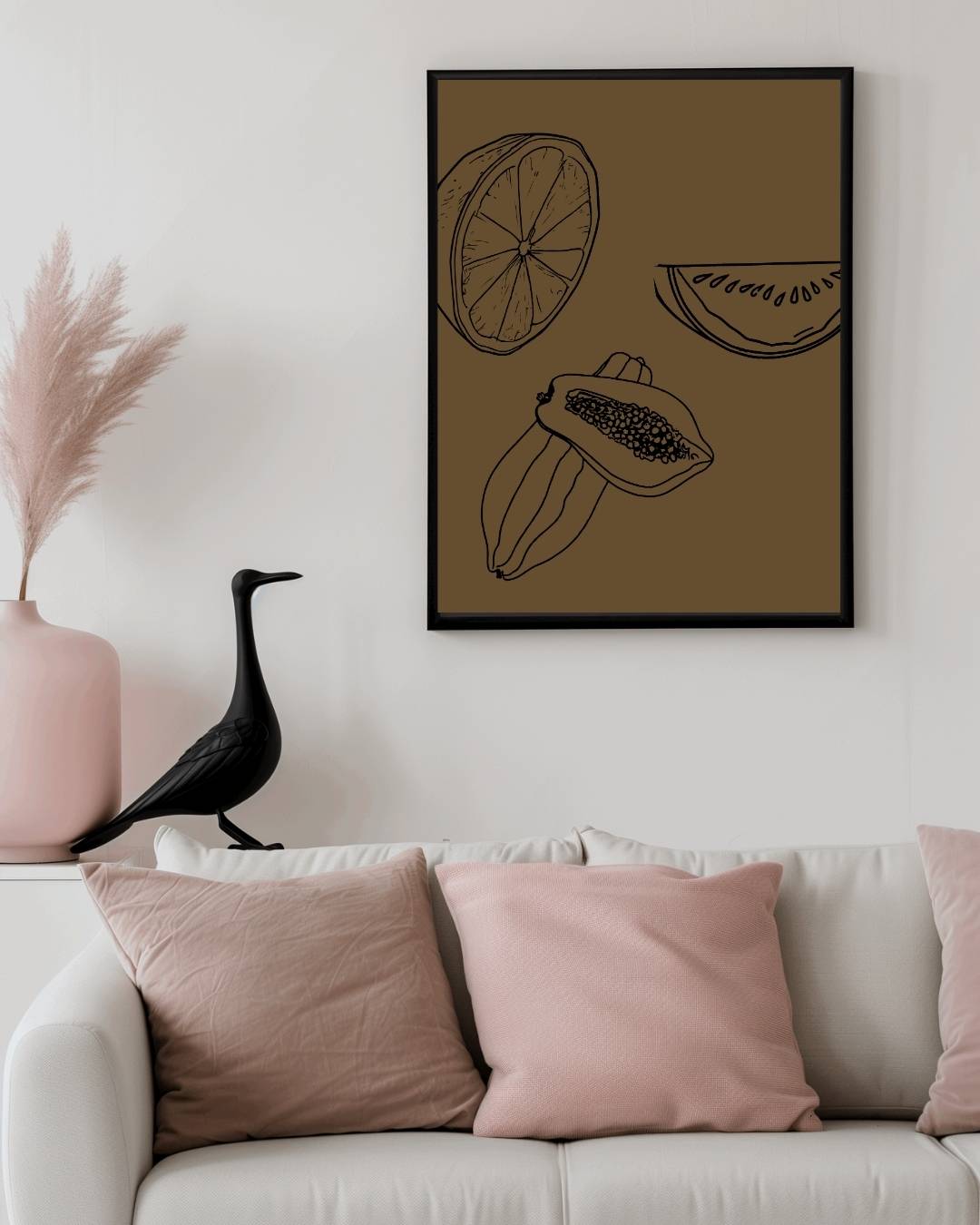 Fruit mix Poster – staande poster voor modern interieur