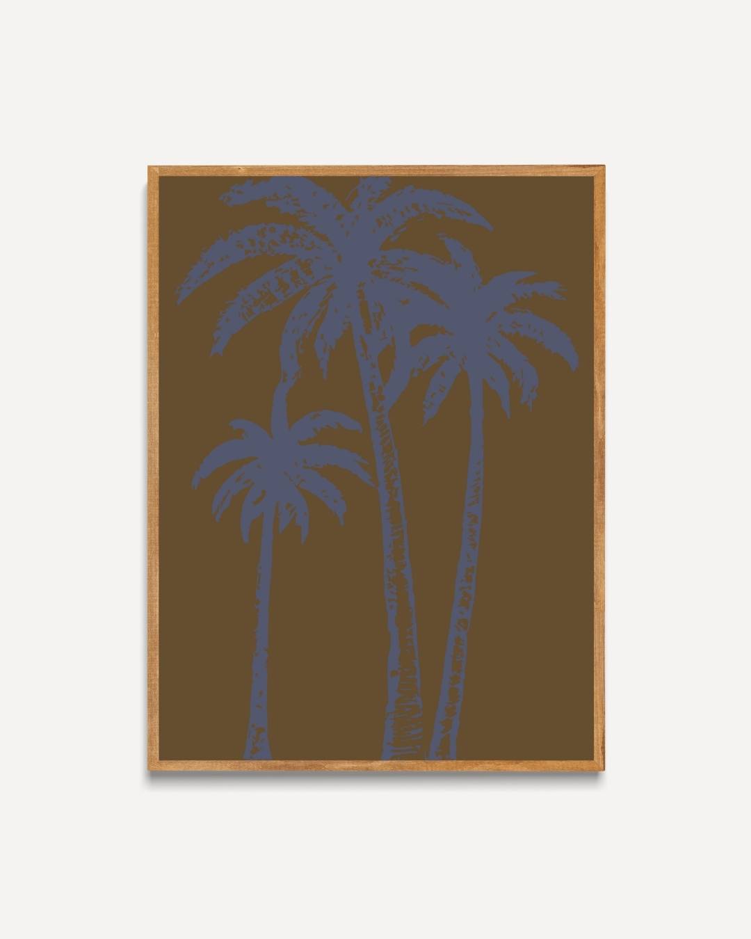 Palmbomen Poster – portret poster als wanddecoratie