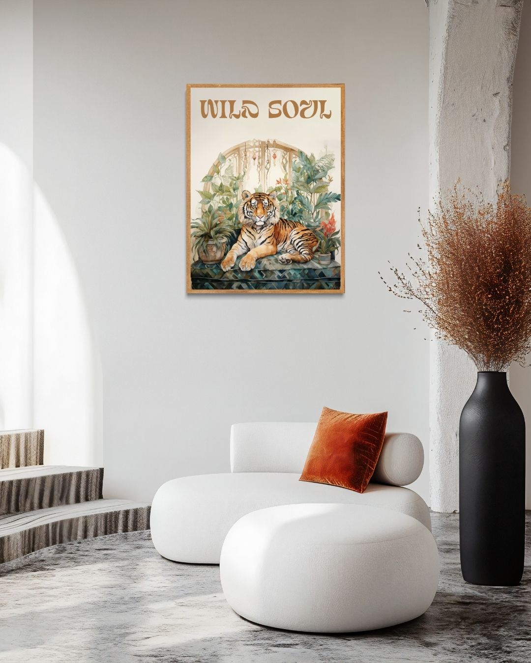 Wild soul Poster – staande poster voor modern interieur