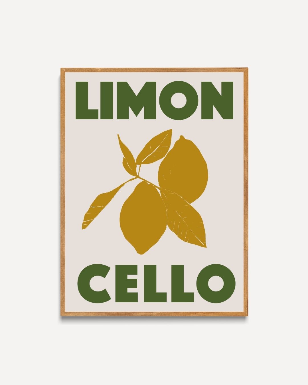 Limoncello Poster – portret poster als wanddecoratie