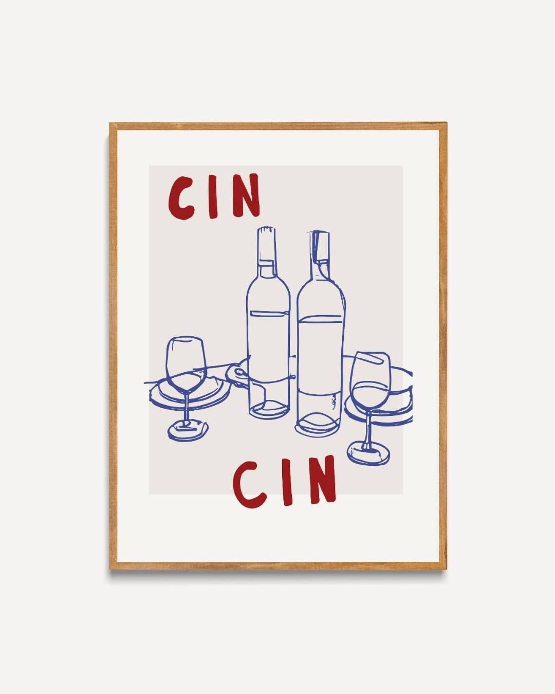 Cheers Poster – portret poster als wanddecoratie