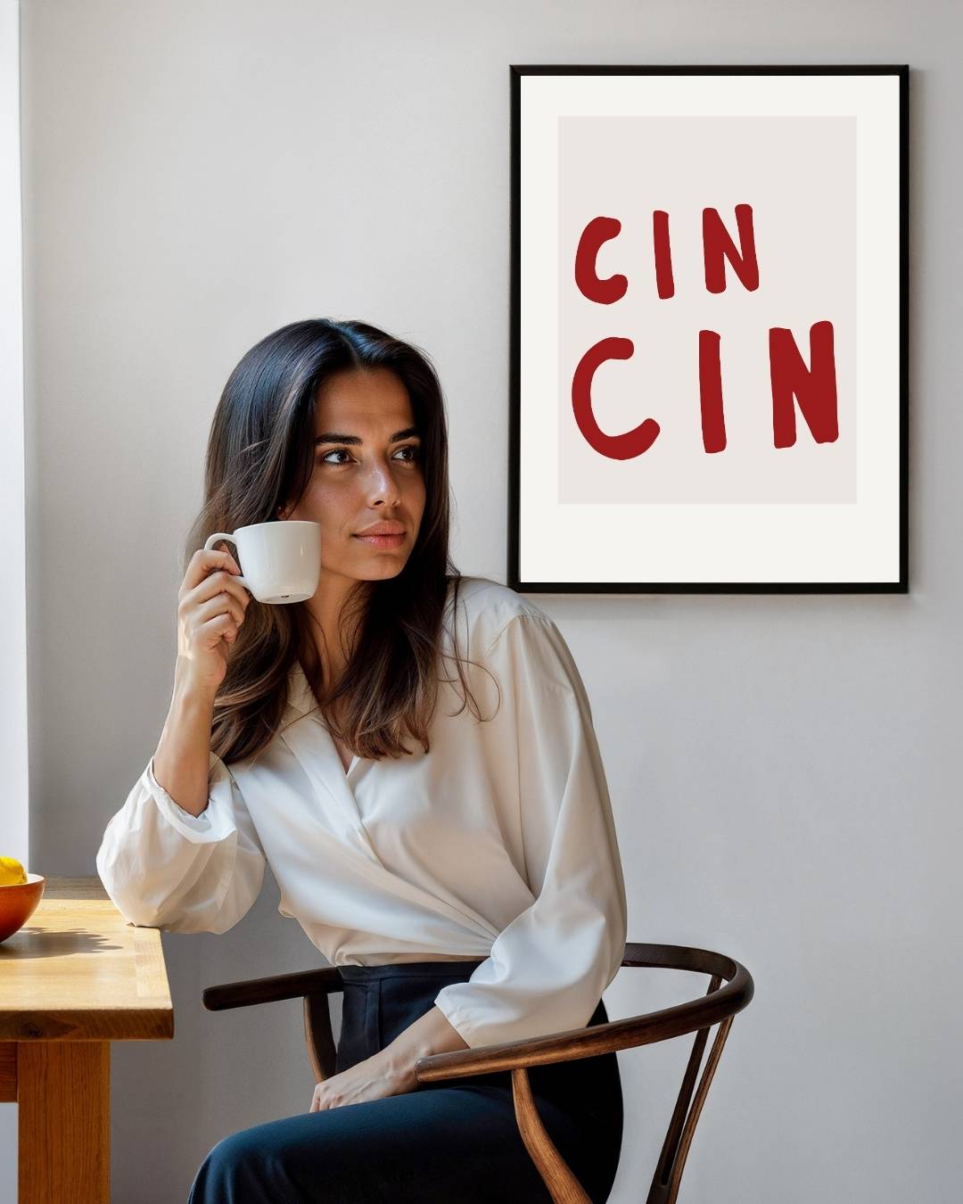 Cheers Poster (kopie) – staande poster voor modern interieur