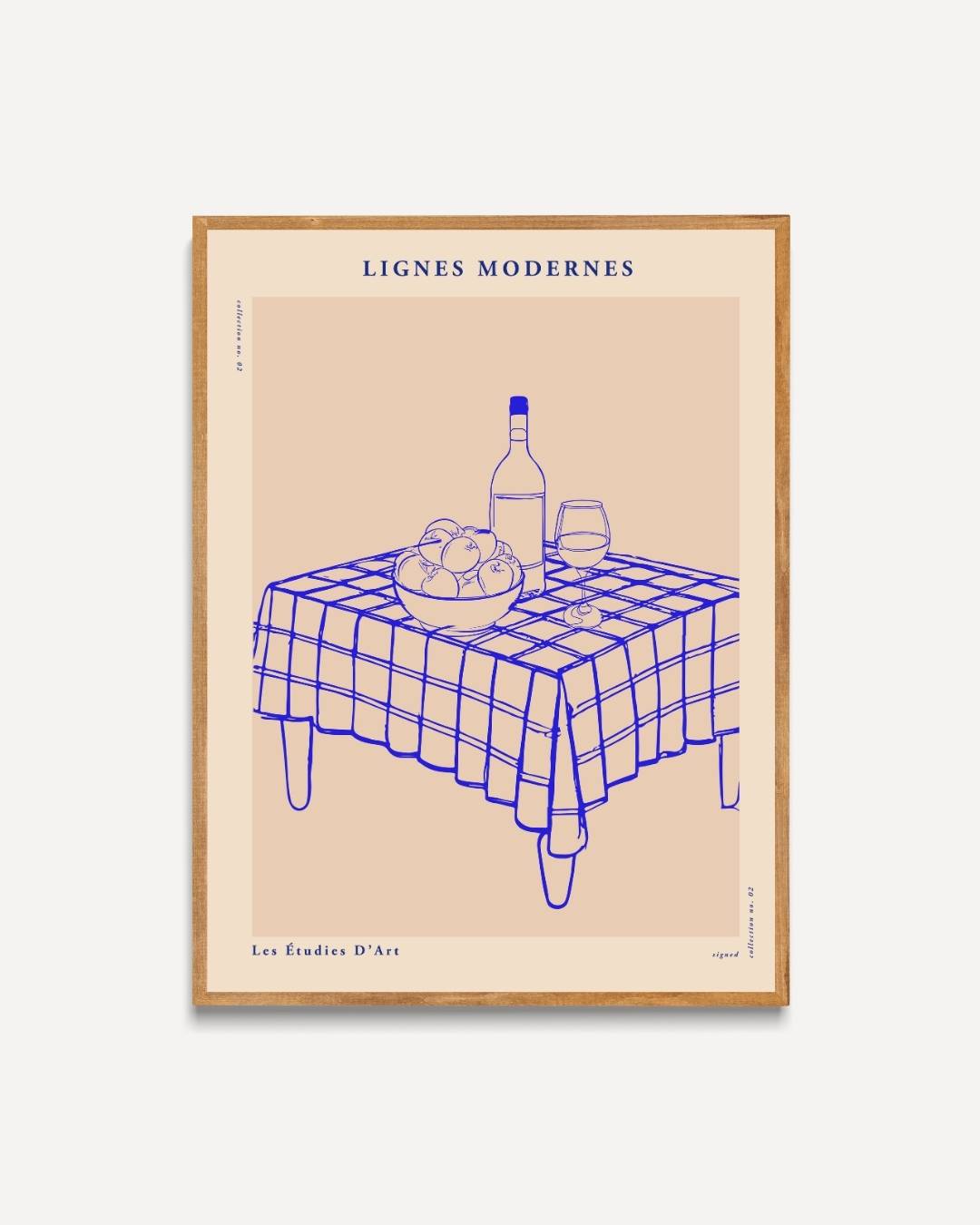 Stilleven minimalistisch Poster – portret poster als wanddecoratie