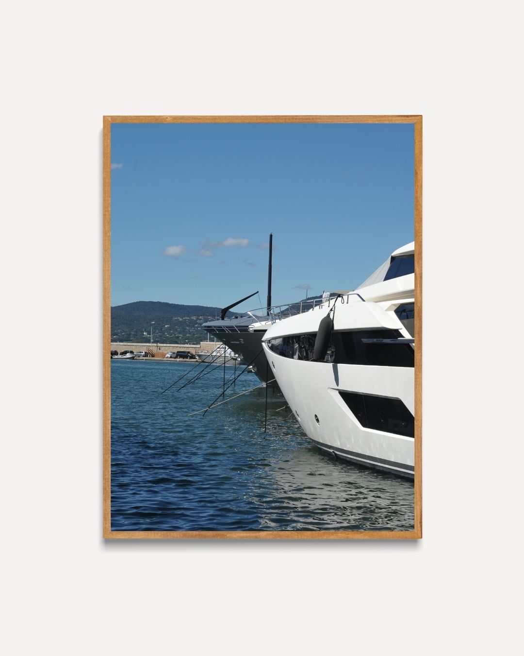 Luxe jachten Poster – portret poster als wanddecoratie