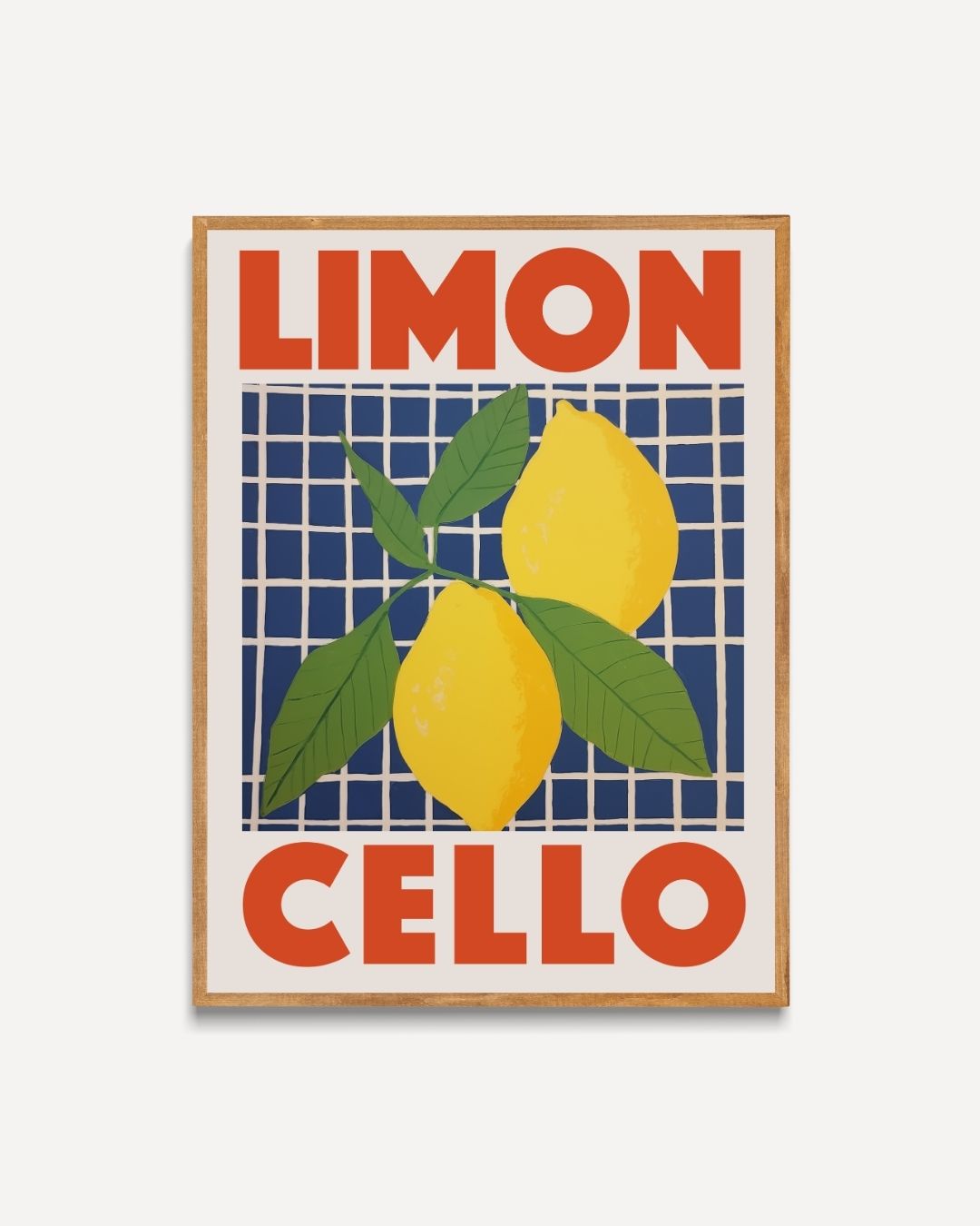 Limoncello Poster – portret poster als wanddecoratie