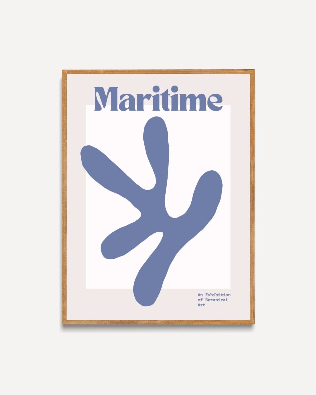 Maritime koraalstructuur Poster – portret poster als wanddecoratie