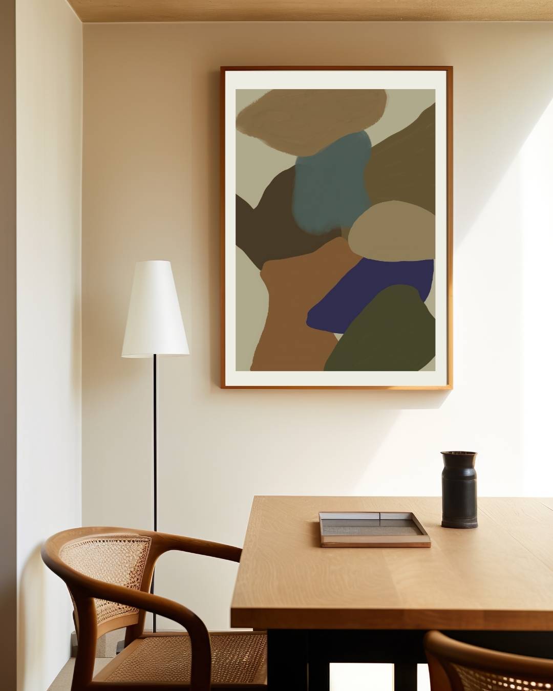 Balans in natuur Poster – staande poster voor modern interieur