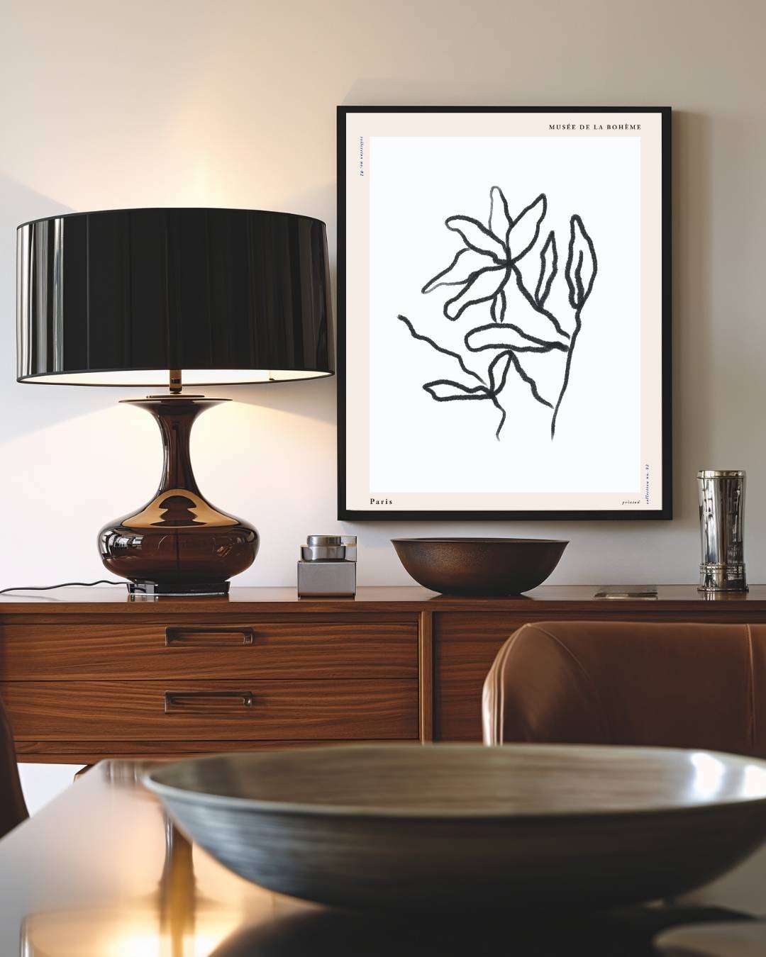 Botanische harmonie Poster – staande poster voor modern interieur