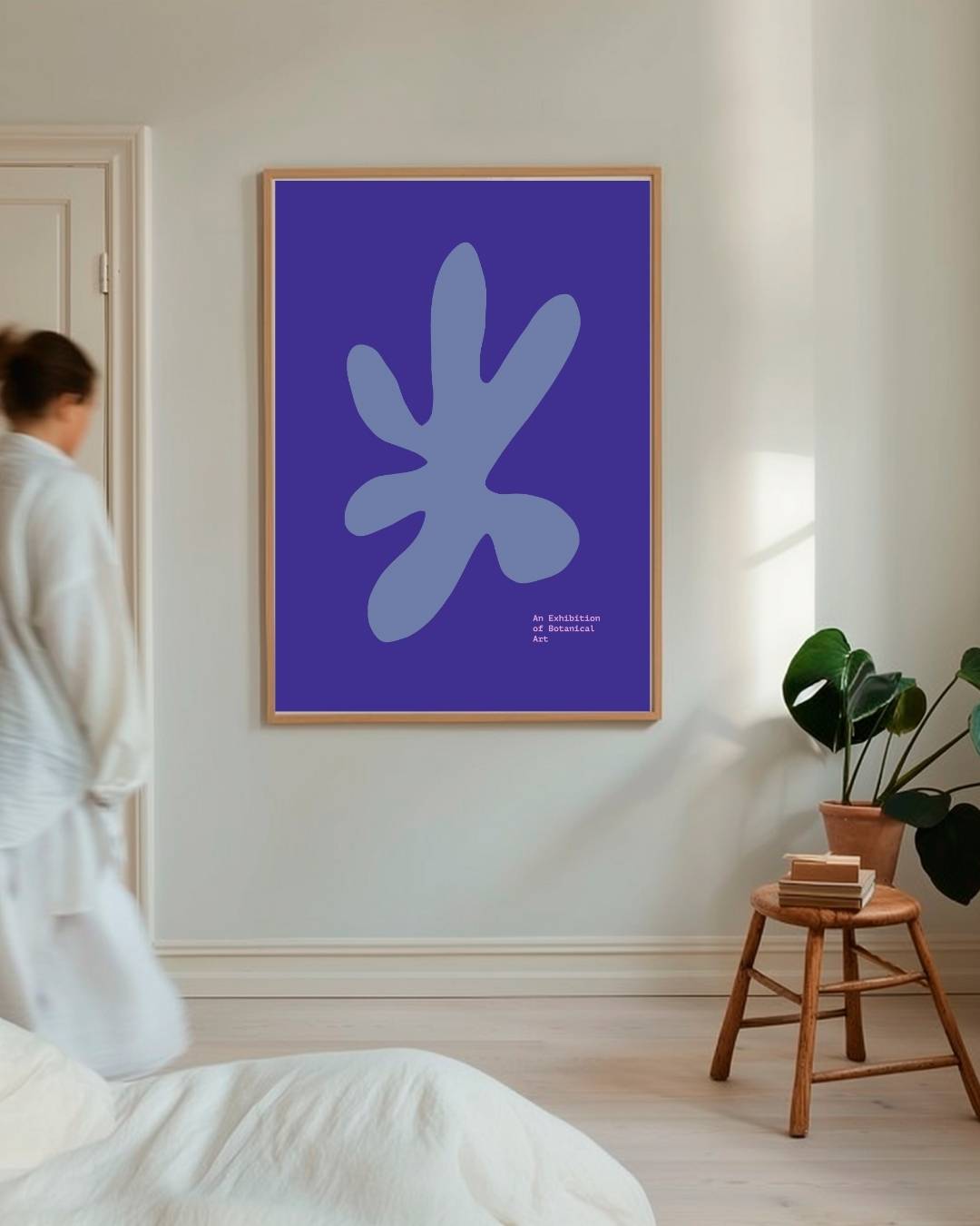 Tidal flow Poster – staande poster voor modern interieur