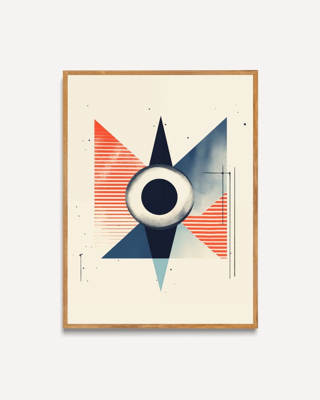 Abstract oog Poster – portret poster als wanddecoratie