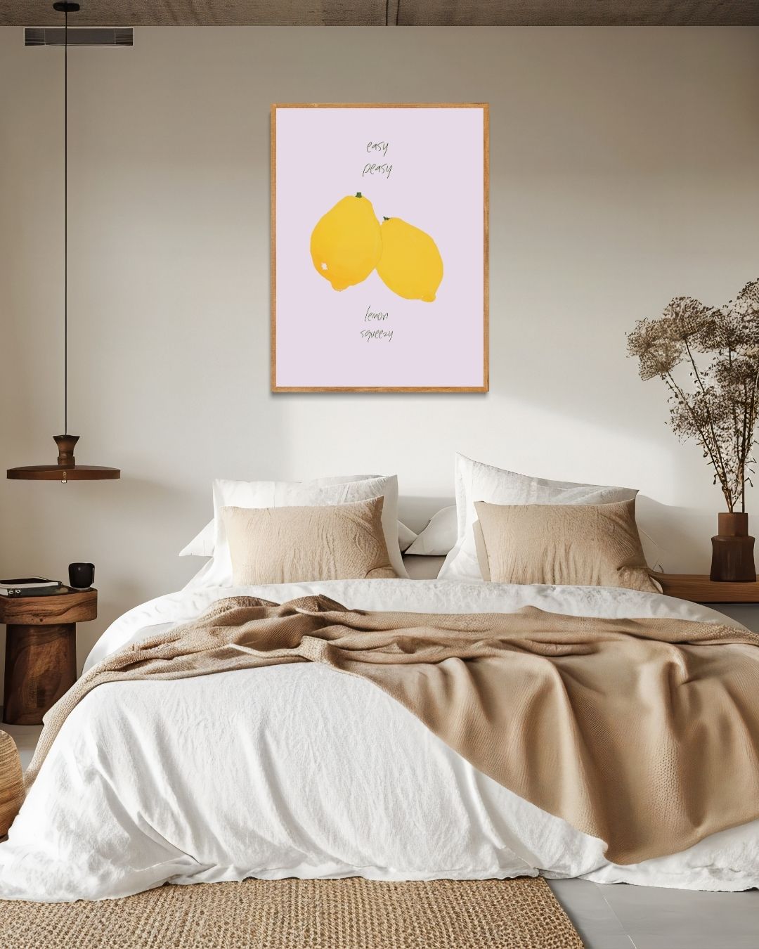 Easy peasy lemon squeezy Poster – staande poster voor modern interieur