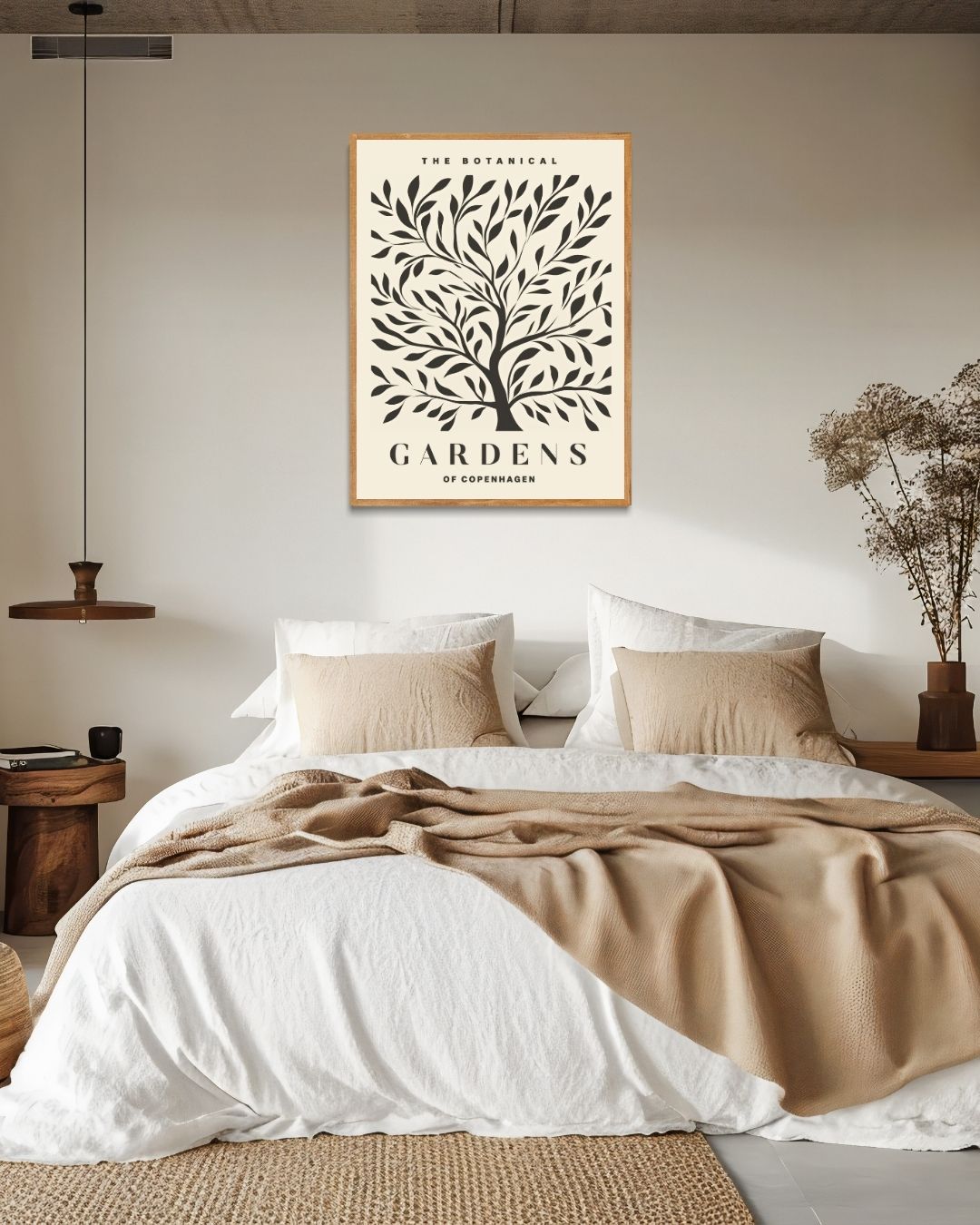 Botanical gardens Poster – staande poster voor modern interieur