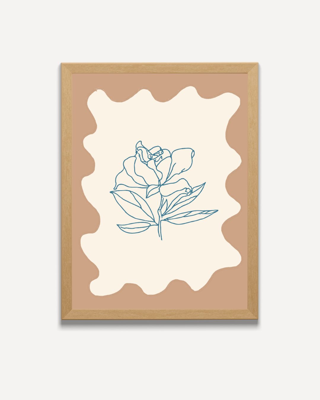 Botanische Bloem Poster – portret poster als wanddecoratie