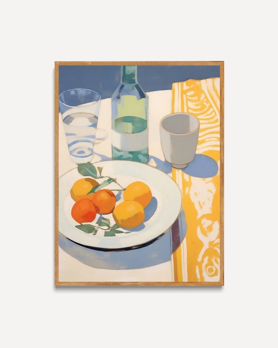 Stilleven met citrusvruchten Poster – portret poster als wanddecoratie
