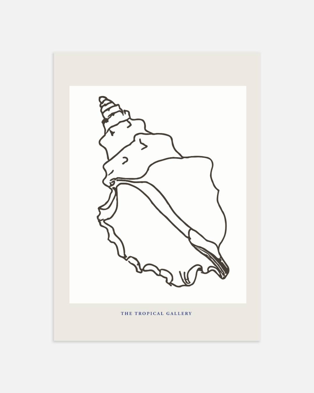 The tropical gallery Poster – portret wanddecoratie van WallArtistic