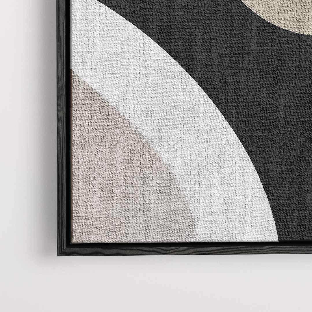 Abstracte Rondingen – staand kunstwerk voor modern interieur