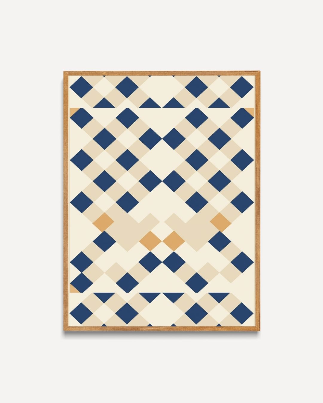 Geometrisch patroon Poster – portret poster als wanddecoratie