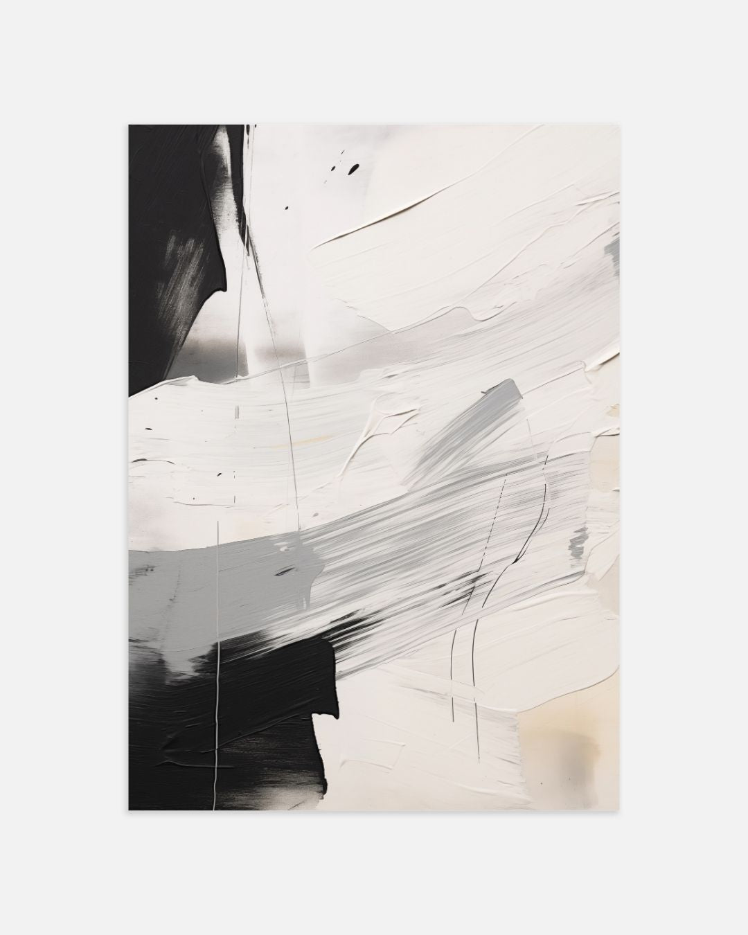 Abstract Balance Posterset – tweedelige poster set voor modern interieur