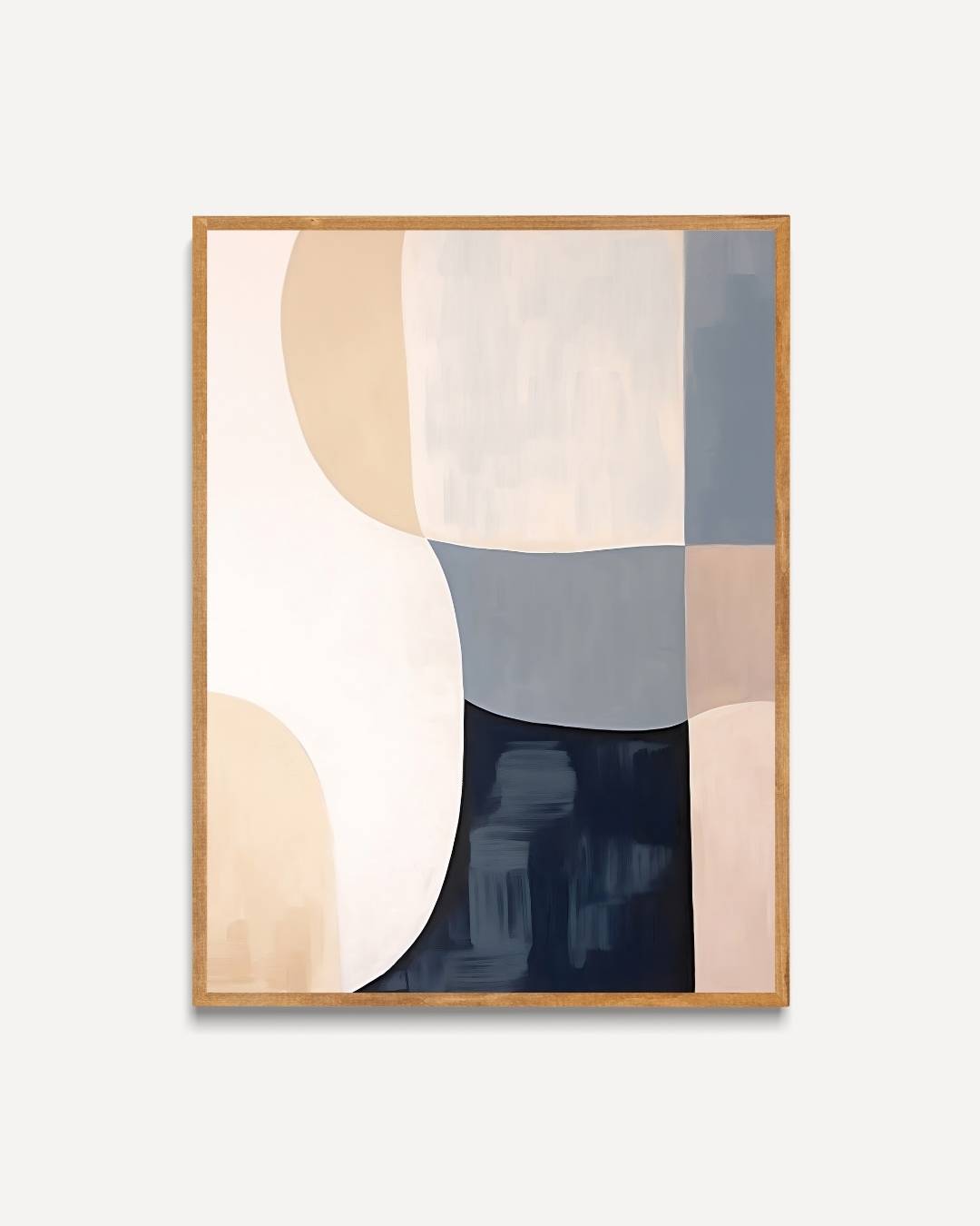 Abstracte lijnen en vlakken Poster – portret poster als wanddecoratie