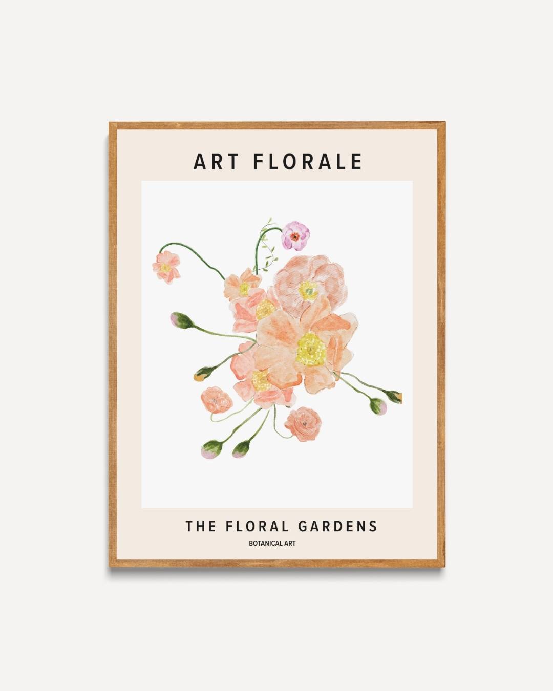 Art Florale poster – portret poster als wanddecoratie