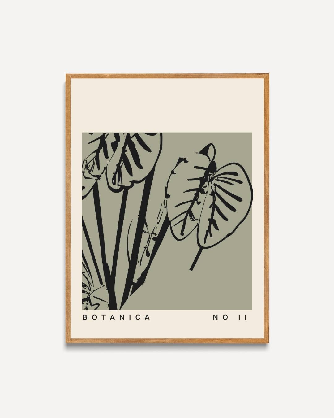 Botanica no 11 Poster Kunstwerk – portret poster als wanddecoratie