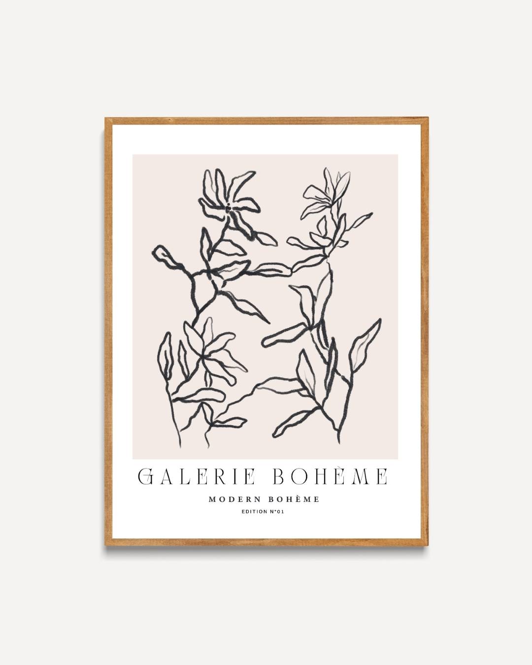 Zachte natuur Poster – portret poster als wanddecoratie