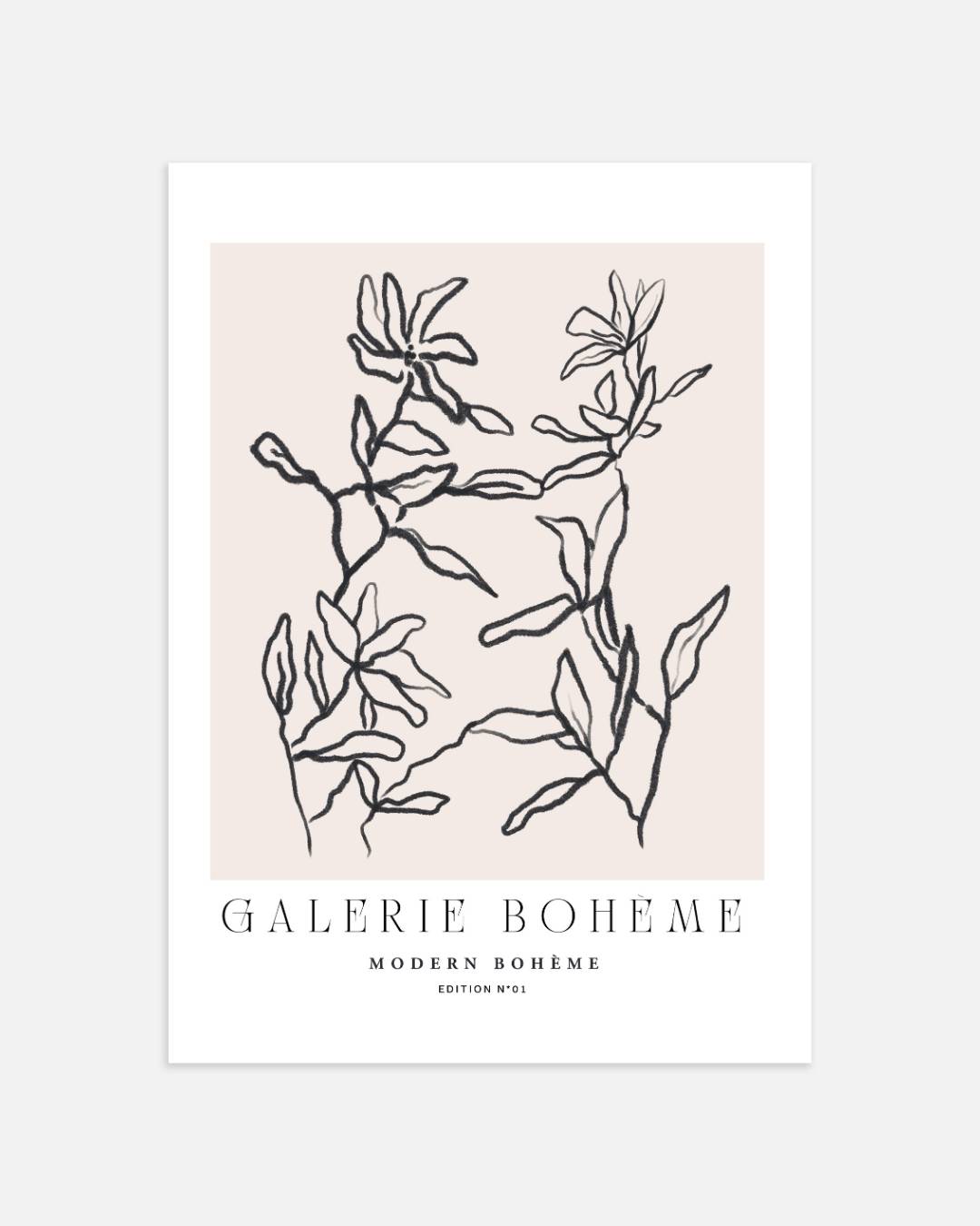 Zachte natuur Poster – portret wanddecoratie van WallArtistic