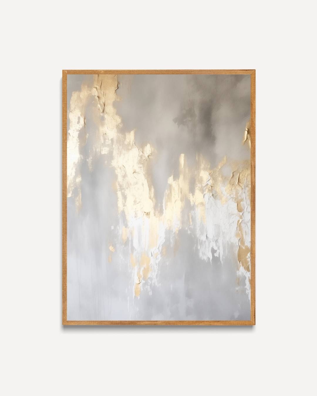 Luxe abstractie met goud Poster – portret poster als wanddecoratie