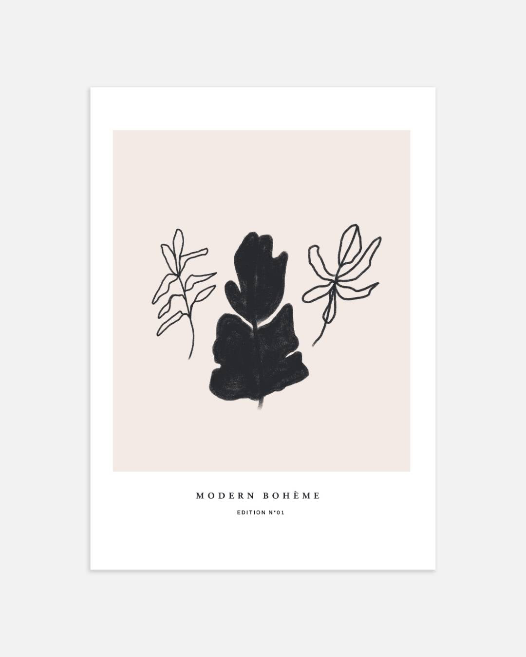 Harmonie van de natuur Poster – portret wanddecoratie van WallArtistic