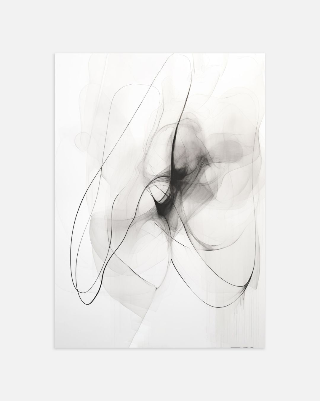 Abstracte Schaduw Posterset – tweedelige poster set voor modern interieur