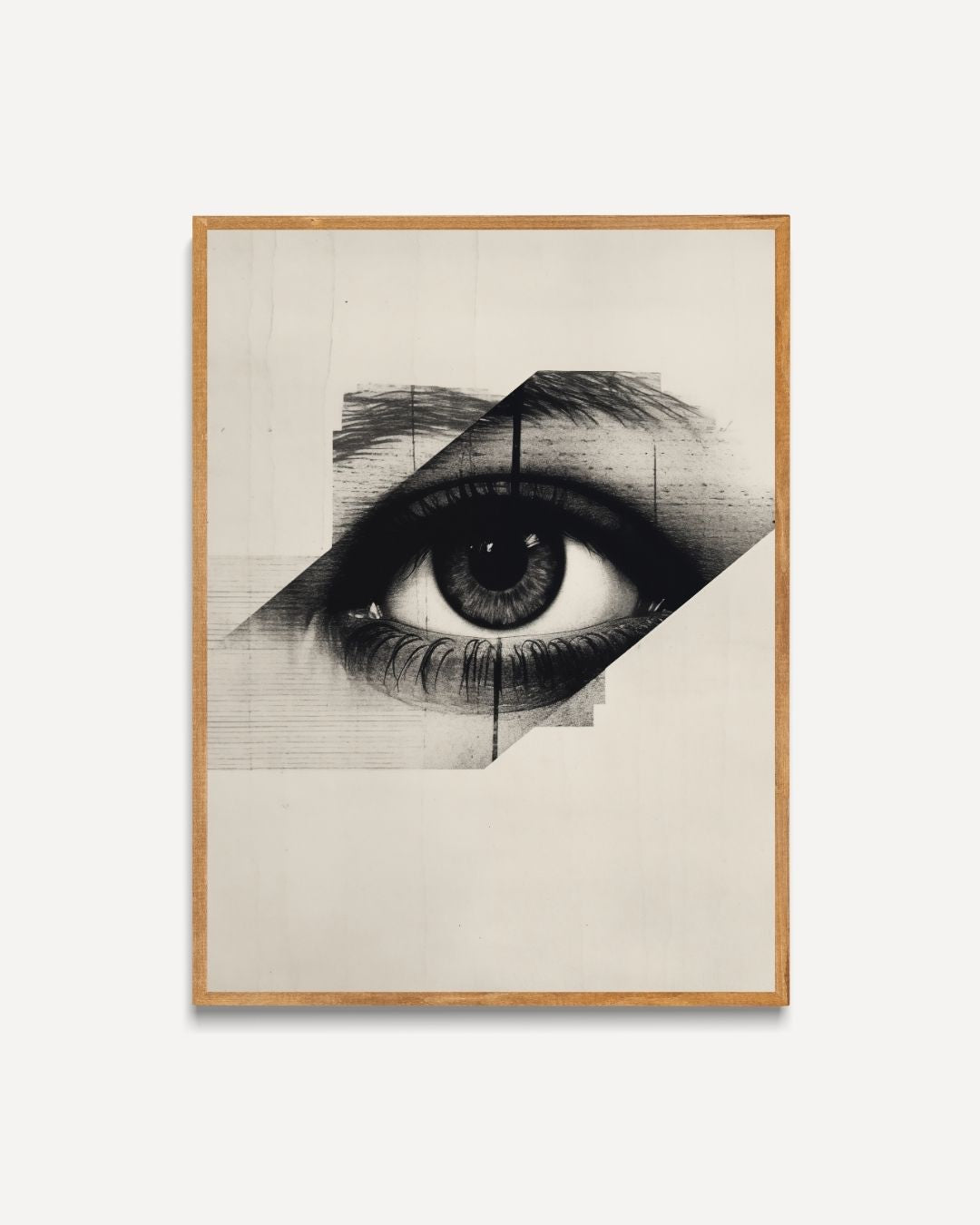Oog Poster – portret poster als wanddecoratie