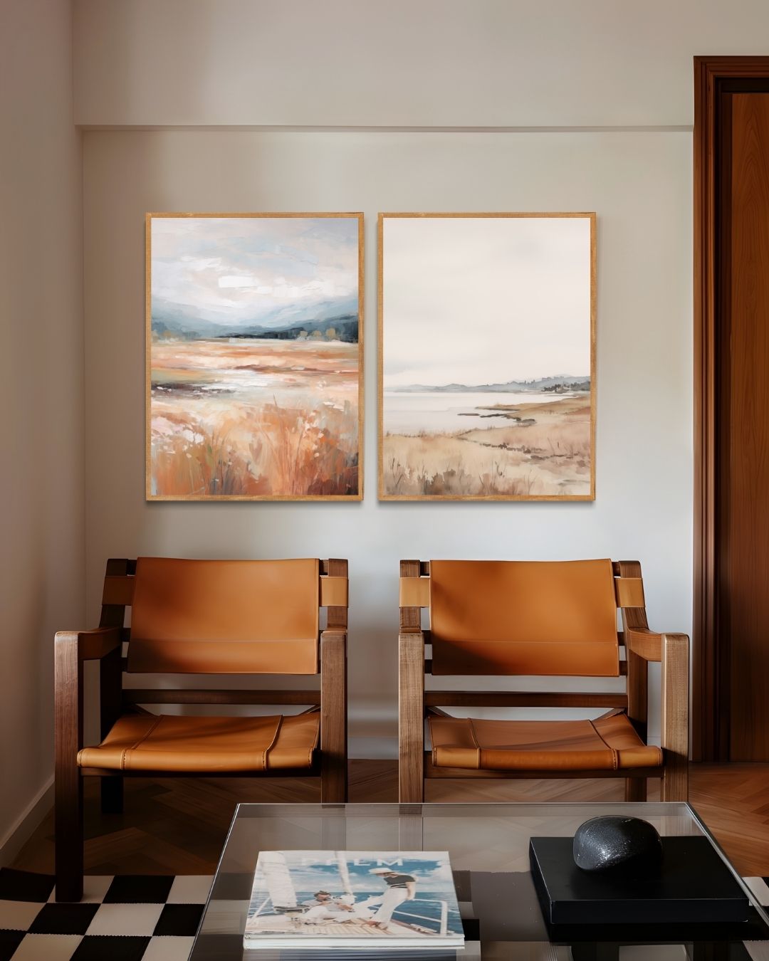 Rustige Landschappen Posterset – 2-luik posterset als wanddecoratie