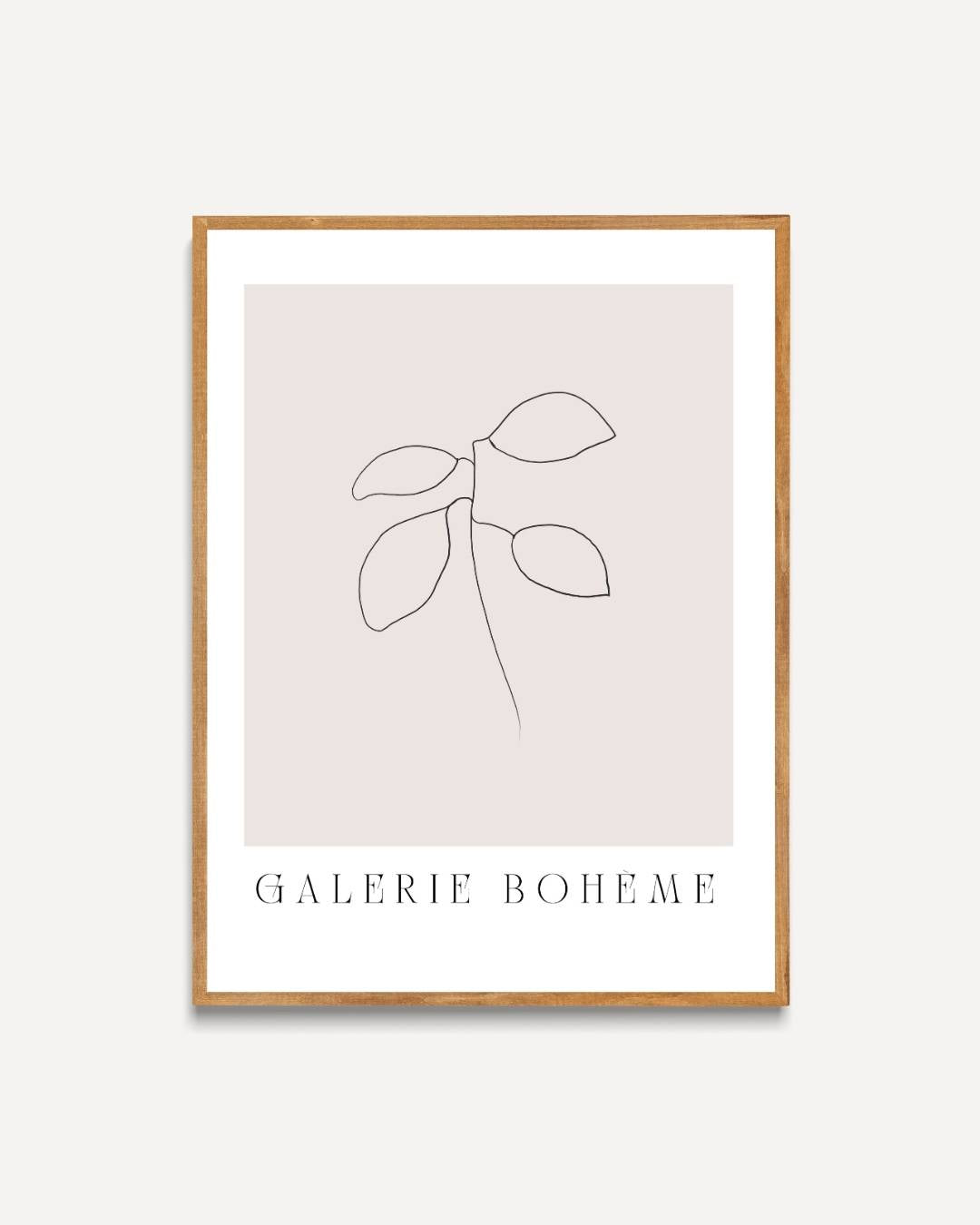 Galerie blad boheme Poster – portret poster als wanddecoratie