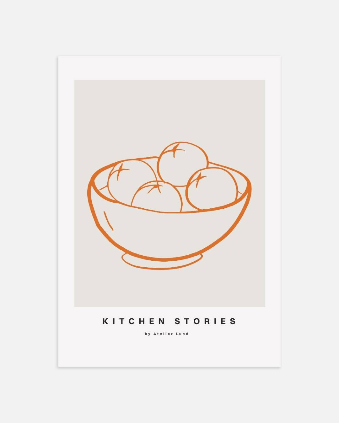 Kreeft Kitchen Stories Poster (kopie) – portret wanddecoratie van WallArtistic