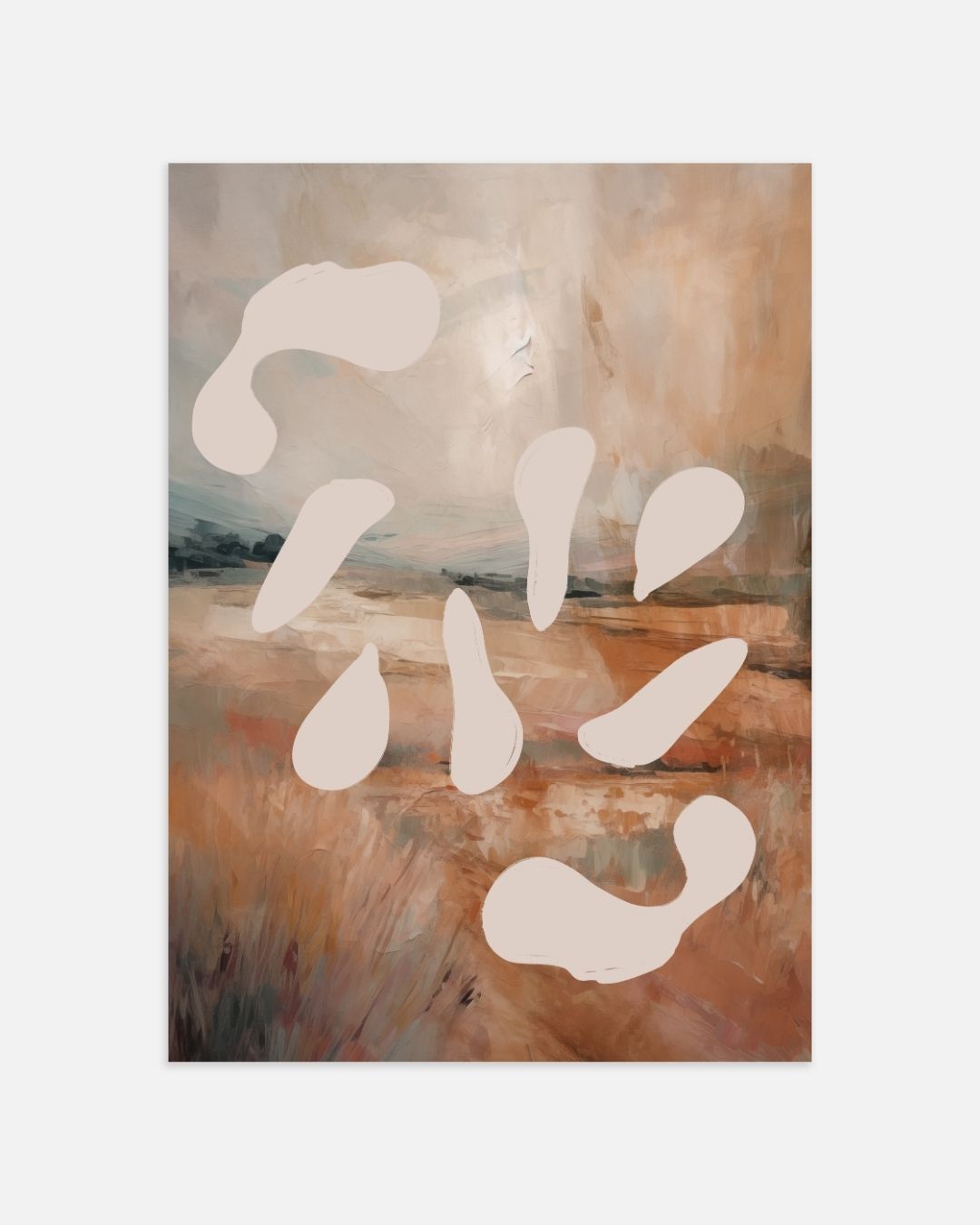 Dromerige Vergezichten Posterset – tweedelige poster set voor modern interieur